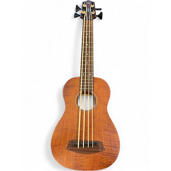 Used Kala Exotic Mahogany U-Bass Mahogany Acoustic Bass Guitar
