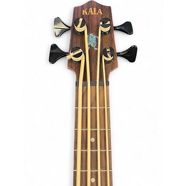 Used Kala Exotic Mahogany U-Bass Mahogany Acoustic Bass Guitar
