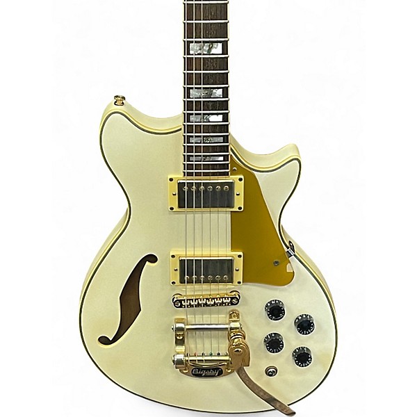 Used ESP LTD X-TONE PC-2V Pearl White Solid Body Electric Guitar