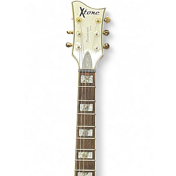 Used ESP LTD X-TONE PC-2V Pearl White Solid Body Electric Guitar