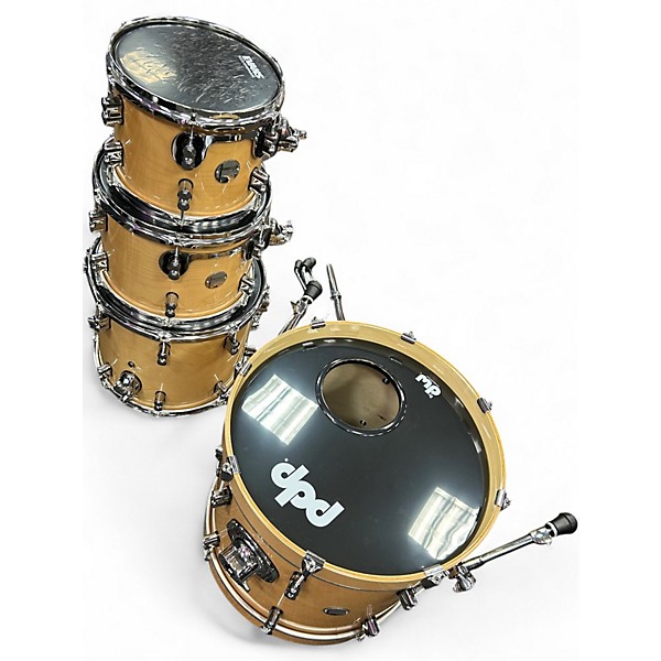 Used PDP by DW 4 Piece Concept Series Natural Drum Kit