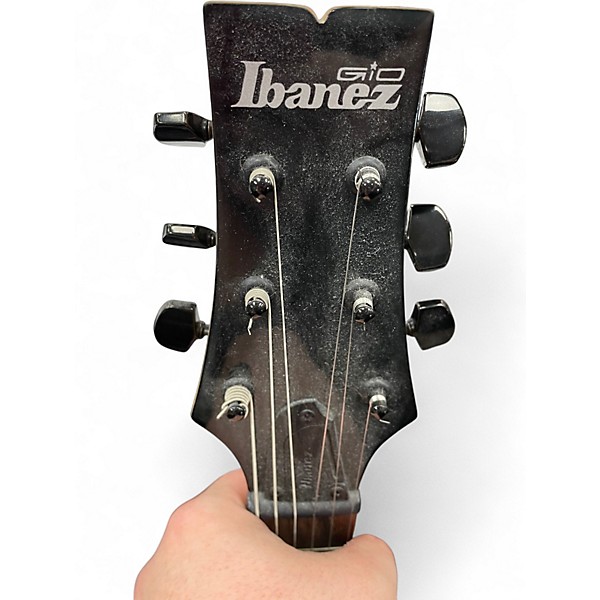 Used Ibanez Gax30 Black Solid Body Electric Guitar