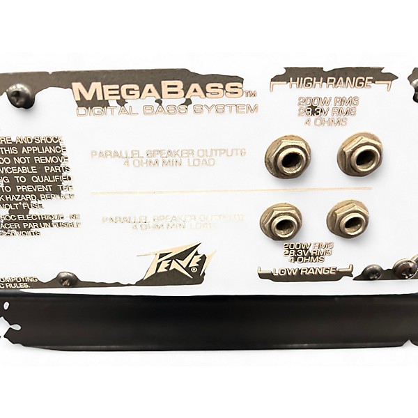 Used Peavey MEGABASS DIGITAL BASS SYSTEM Bass Power Amp