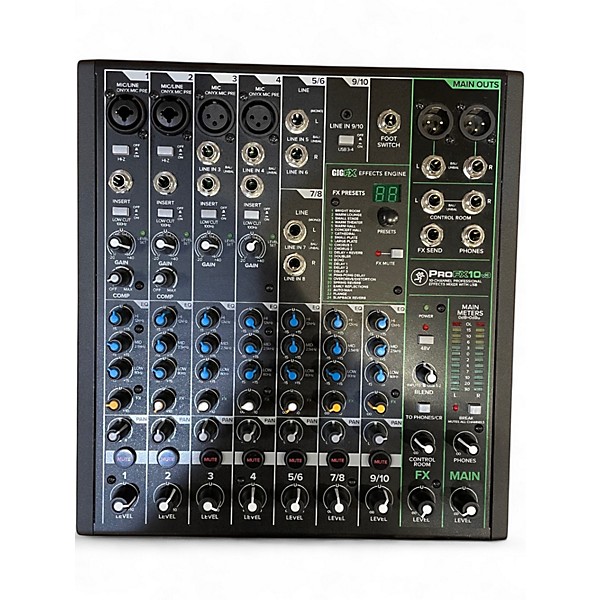 Used Mackie PROFX10 V3 Powered Mixer