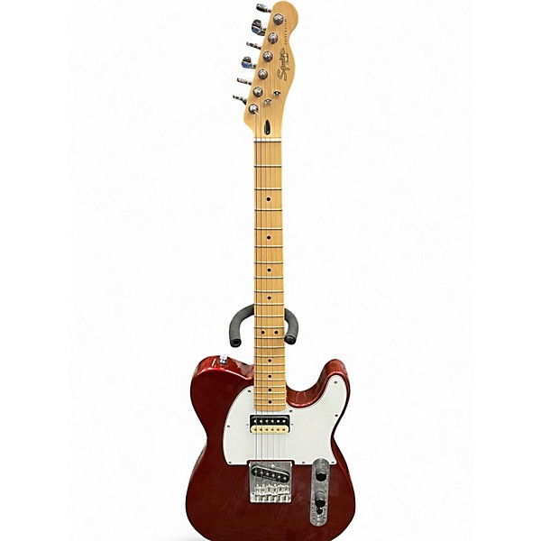 Used Squier Vintage Modified Telecaster SH Metallic Red Solid Body Electric Guitar
