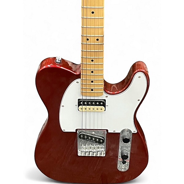 Used Squier Vintage Modified Telecaster SH Metallic Red Solid Body Electric Guitar