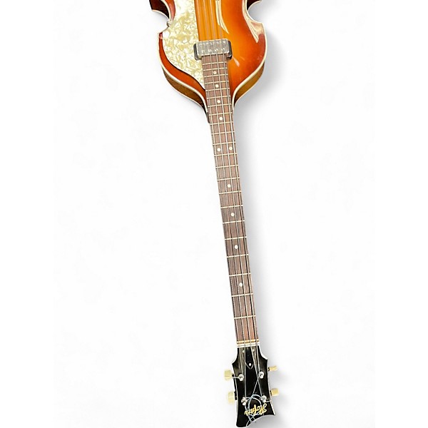 Used Hofner 62 500/1 2 Tone Sunburst Electric Bass Guitar
