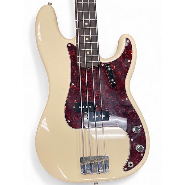 Used Fender Vintera II 60s Precision Bass Olympic White Electric Bass Guitar