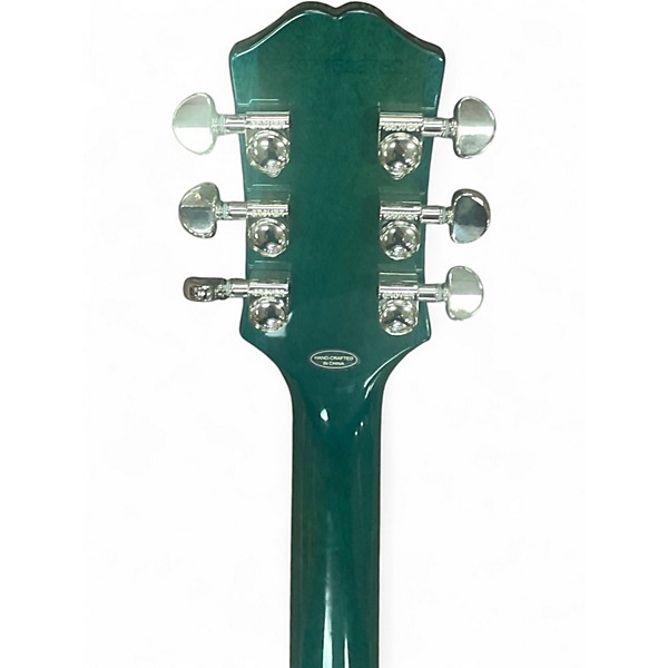 Used Epiphone Les Paul Standard Ocean Turquoise Solid Body Electric Guitar