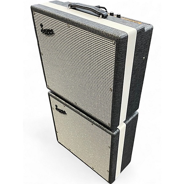Used Supro 1695T Black Magick 25W 1x12 WITH 1X12 EXTENSION CABINET Guitar Cabinet