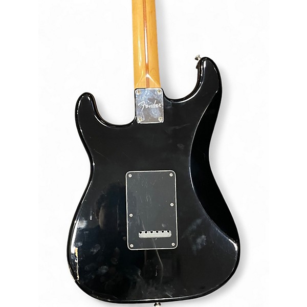 Used Fender Standard Stratocaster HH Black Solid Body Electric Guitar