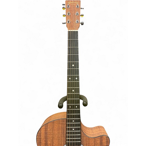 Used Martin GPC-X1E All Koa Natural Acoustic Electric Guitar