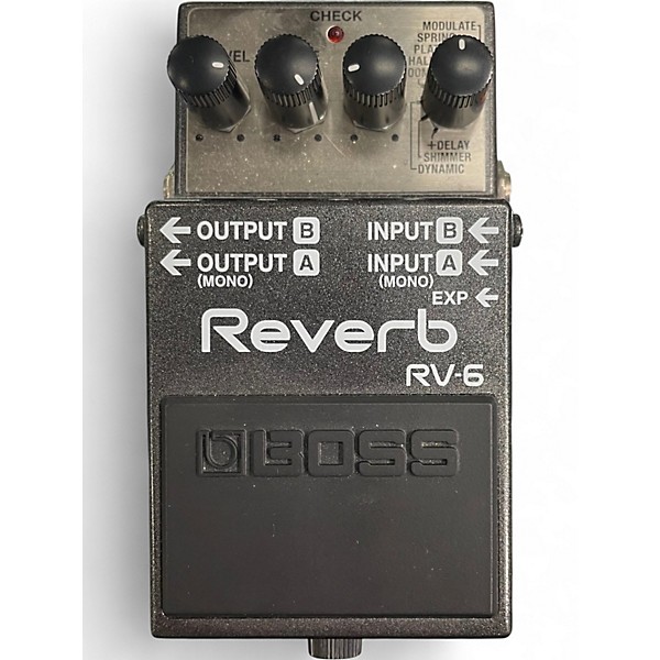 Used BOSS RV6 Digital Reverb Effect Pedal
