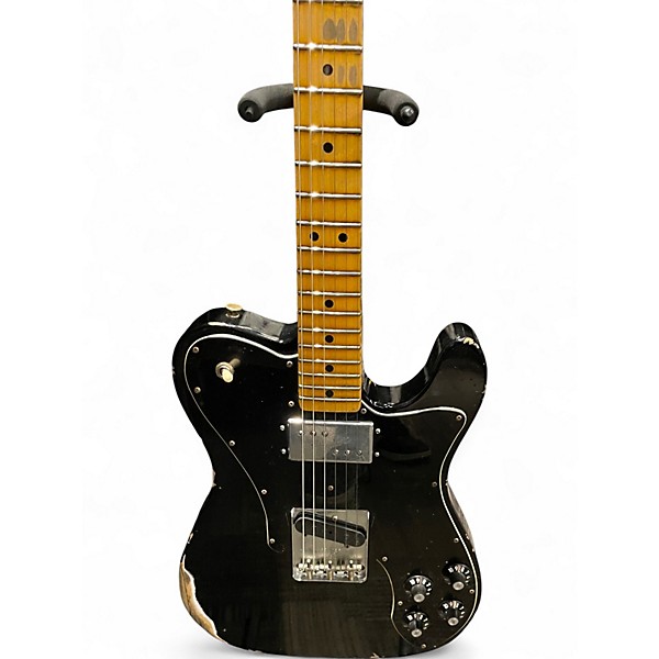 Used 2020 Fender Ltd Tele Relic 70s Black Solid Body Electric Guitar