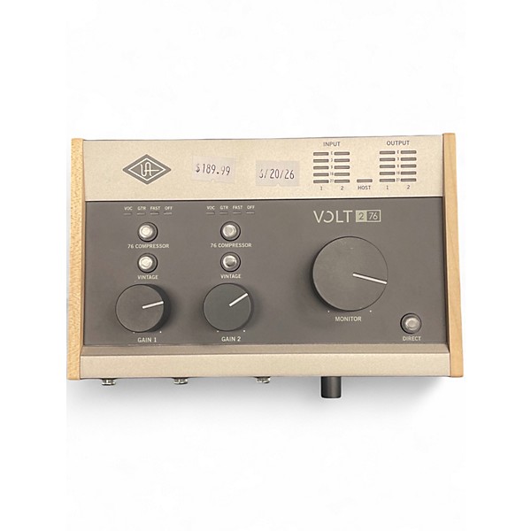 Used Universal Audio VOLT 276 Audio Interface