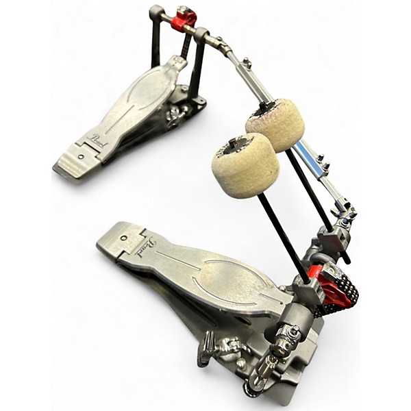 Used Pearl P1032R Double Kick Pedal Double Bass Drum Pedal