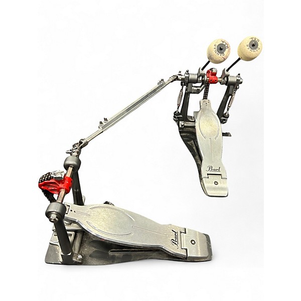 Used Pearl P1032R Double Kick Pedal Double Bass Drum Pedal