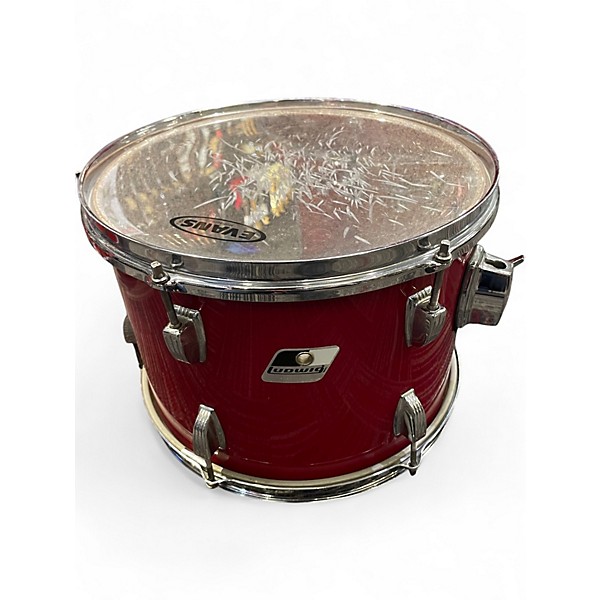 Used Ludwig 4 Piece ROCKER Red Drum Kit