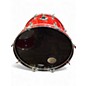 Used Ludwig 4 Piece ROCKER Red Drum Kit