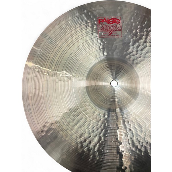 Used Paiste 16in 2002 Medium Crash Cymbal