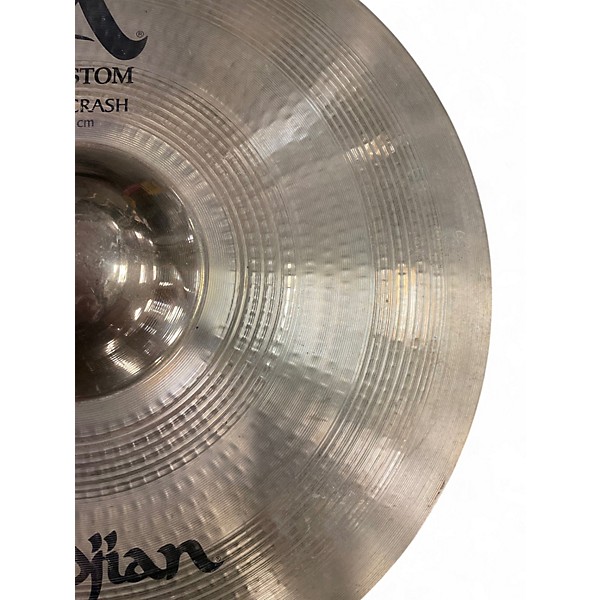 Used Zildjian 17in A Custom Rezo Crash Cymbal