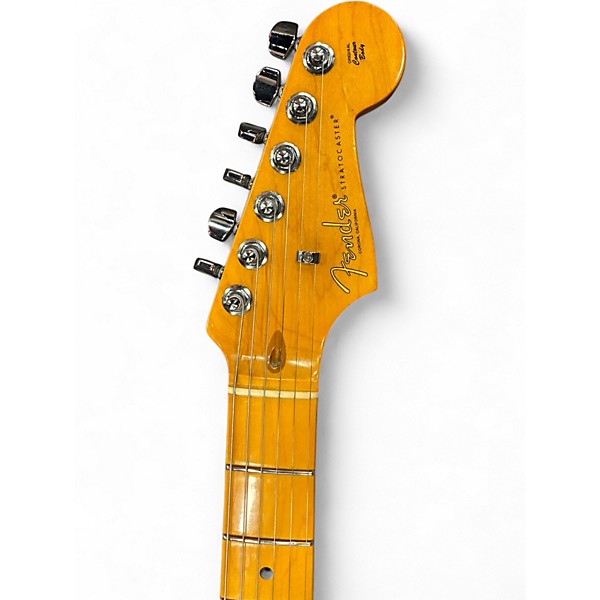 Used 2024 Fender American Professional II Stratocaster Black Solid Body Electric Guitar