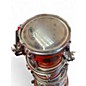 Used Pearl 6 Piece Export Orange Drum Kit