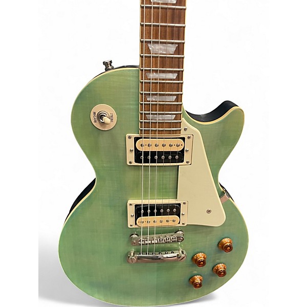 Used Epiphone Les Paul Traditional PRO III Plus Seafoam Green Solid Body Electric Guitar