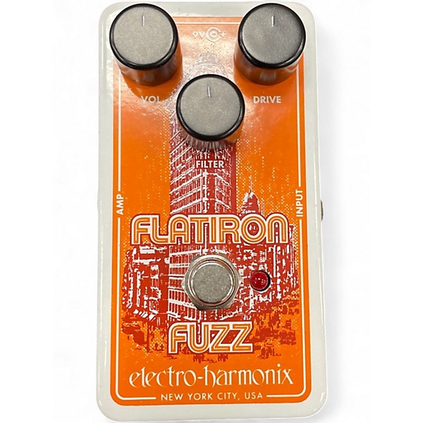 Used Electro-Harmonix FLAT IRON FUZZ Effect Pedal