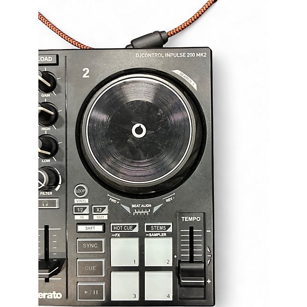 Used Hercules DJ DJControl Inpulse 200 MK2 DJ Controller