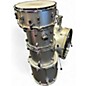 Used Ludwig 5 Piece Accent Combo Silver Drum Kit