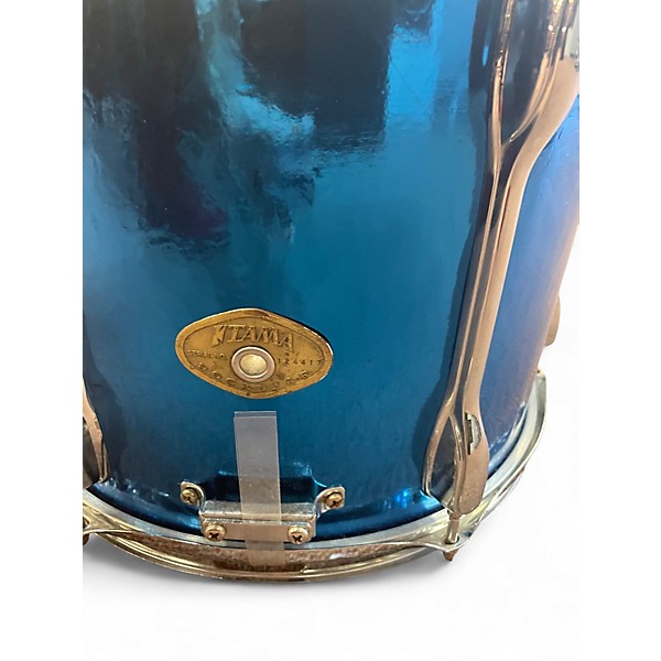 Used TAMA 13X10 Rockstar Series Snare Blue Sapphire Drum