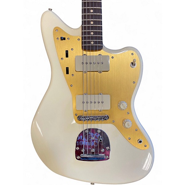 Used Squier J Mascis Jazzmaster white Solid Body Electric Guitar