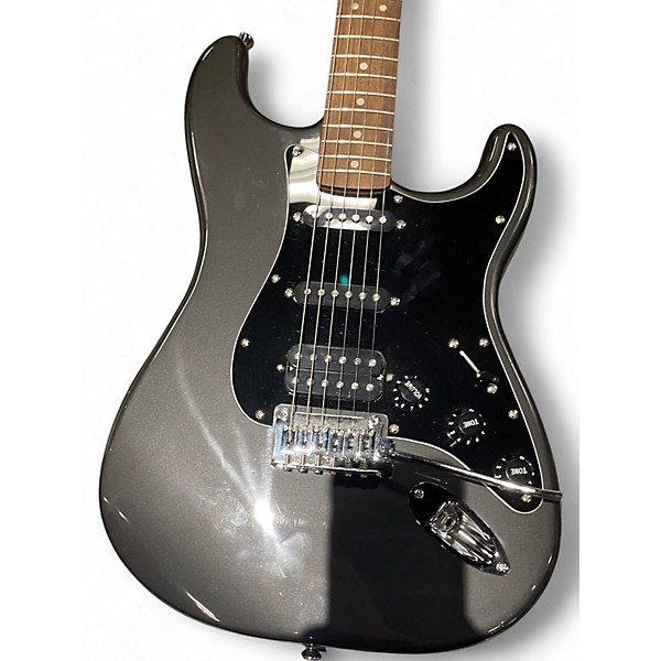 Used Squier AFFINITY SERIES STRATOCASTER Charcoal Solid Body Electric Guitar