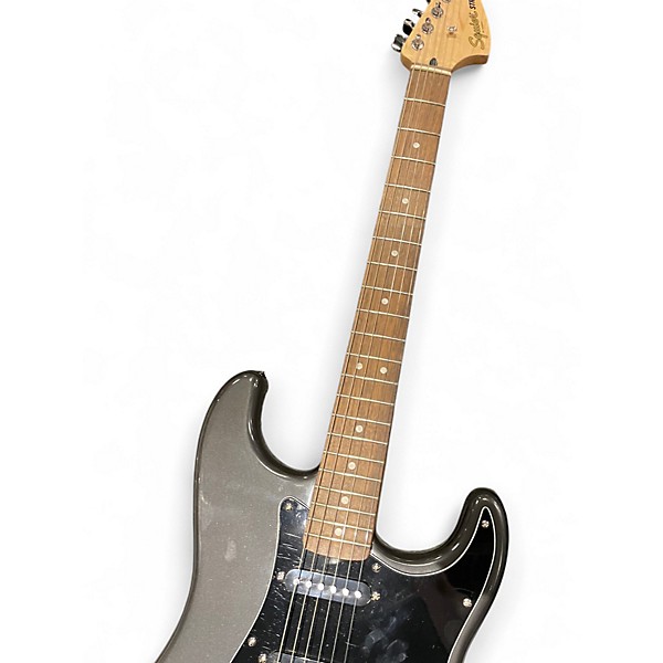 Used Squier AFFINITY SERIES STRATOCASTER Charcoal Solid Body Electric Guitar