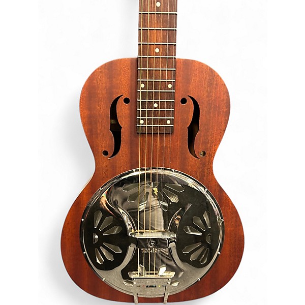 Used Gretsch Guitars G9210 Boxcar Square Neck Natural Resonator Guitar