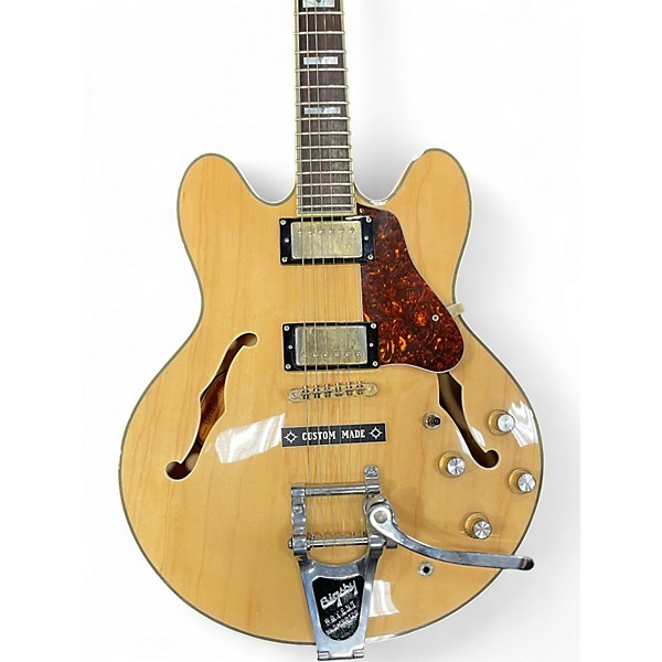 Used Epiphone Sheraton Blonde Hollow Body Electric Guitar