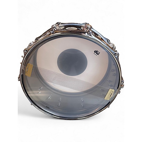 Used DW 14in Design Series Black Nickel Over Brass NICKEL Drum