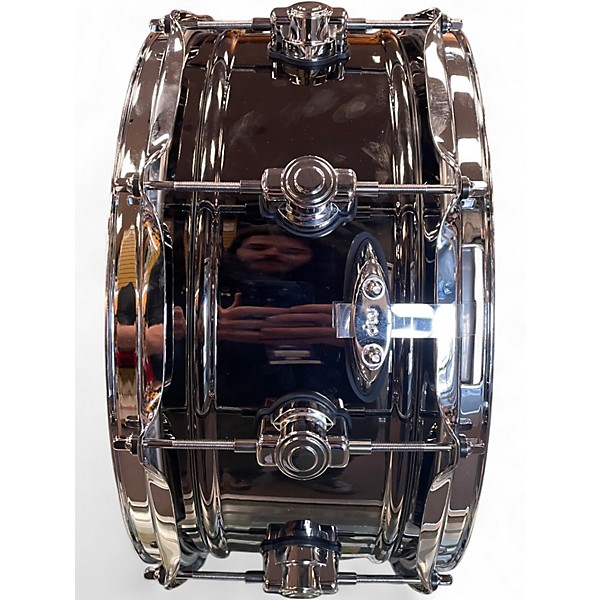 Used DW 14in Design Series Black Nickel Over Brass NICKEL Drum