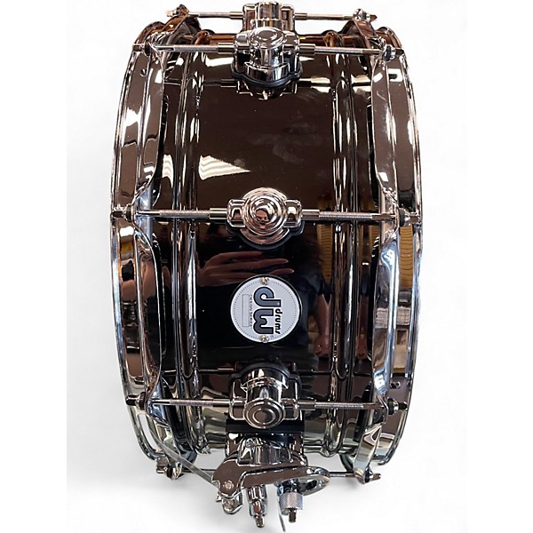 Used DW 14in Design Series Black Nickel Over Brass NICKEL Drum