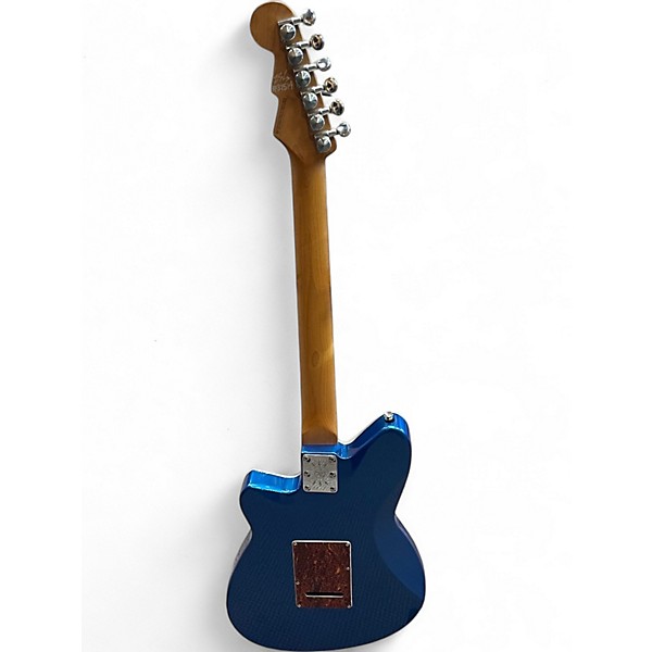 Used Reverend JET STREAM HB Blue Solid Body Electric Guitar