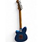 Used Reverend JET STREAM HB Blue Solid Body Electric Guitar