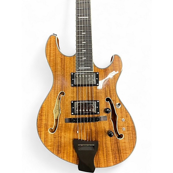Used Maxey Archtops GH4 Brown Hollow Body Electric Guitar