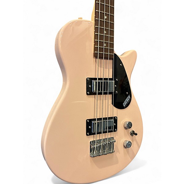 Used Gretsch Guitars BASS Pink Electric Bass Guitar
