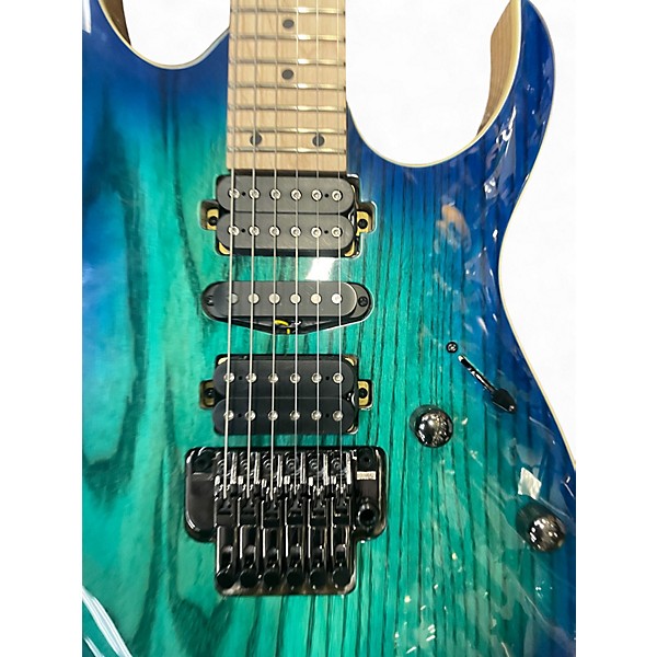 Used Ibanez RG1570 RG Series BLUE MOON BURST Solid Body Electric Guitar