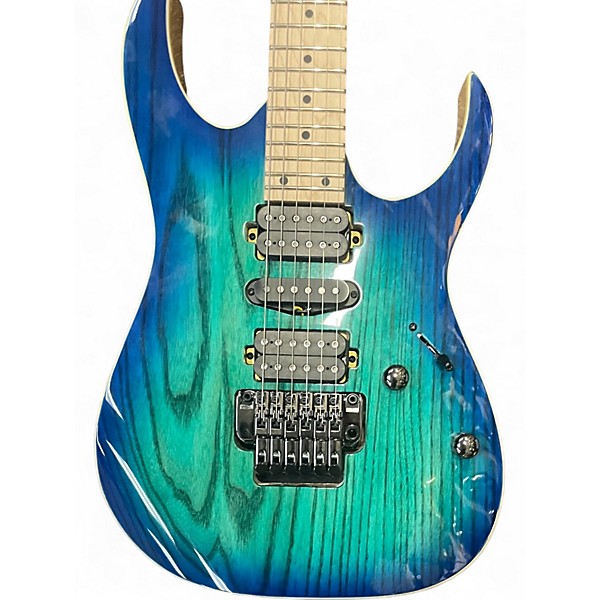 Used Ibanez RG1570 RG Series BLUE MOON BURST Solid Body Electric Guitar