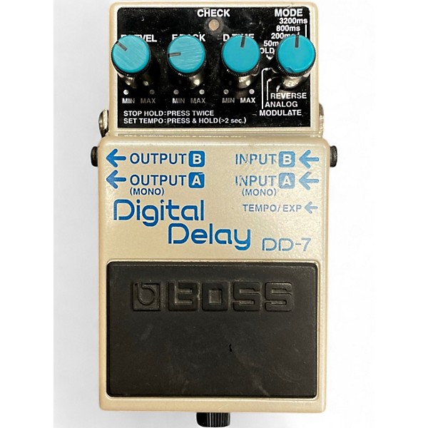 Used BOSS DD7 Digital Delay Effect Pedal