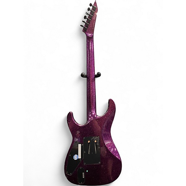 Used ESP LTD KH602 Kirk Hammett Purple Sparkle Purple Sparkle Solid Body Electric Guitar