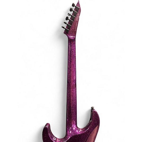 Used ESP LTD KH602 Kirk Hammett Purple Sparkle Purple Sparkle Solid Body Electric Guitar