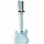 Used Silvertone 1449 Daphne Blue Solid Body Electric Guitar
